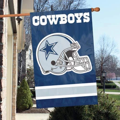 Party Animal Dallas Cowboys Applique Banner Flag - Sports Collectibles, Sports Memorabilia, Sports Fan Shop, Sports Gifts