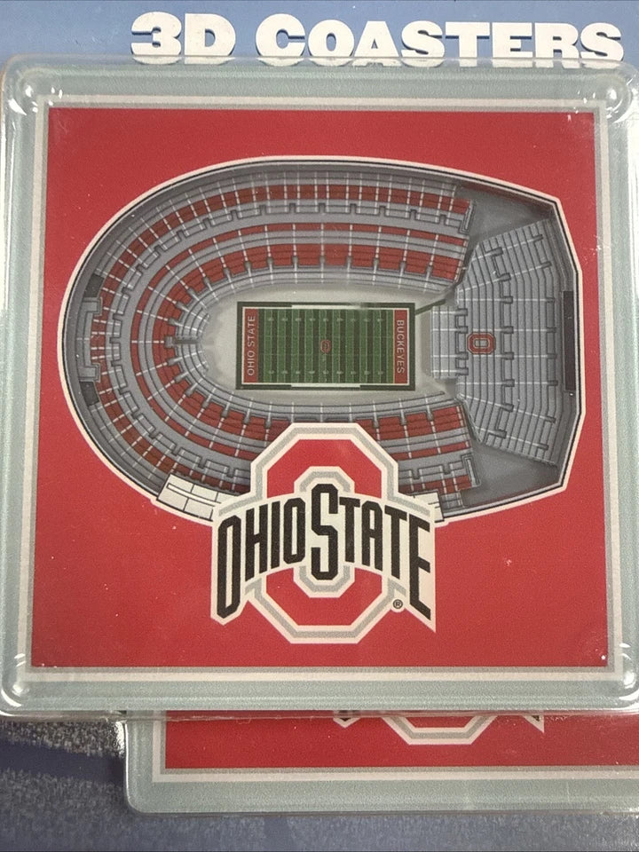 Ohio State Buckeyes Ohio Stadium 3D Coasters - Sports Gifts, Sports Memorabilia, Sports Collectibles, Fan Shop