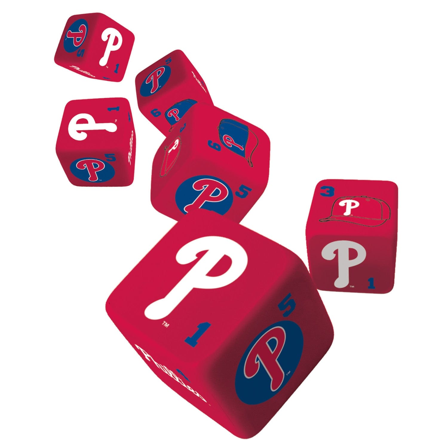 Philadelphia Phillies Dice Set - 19mm