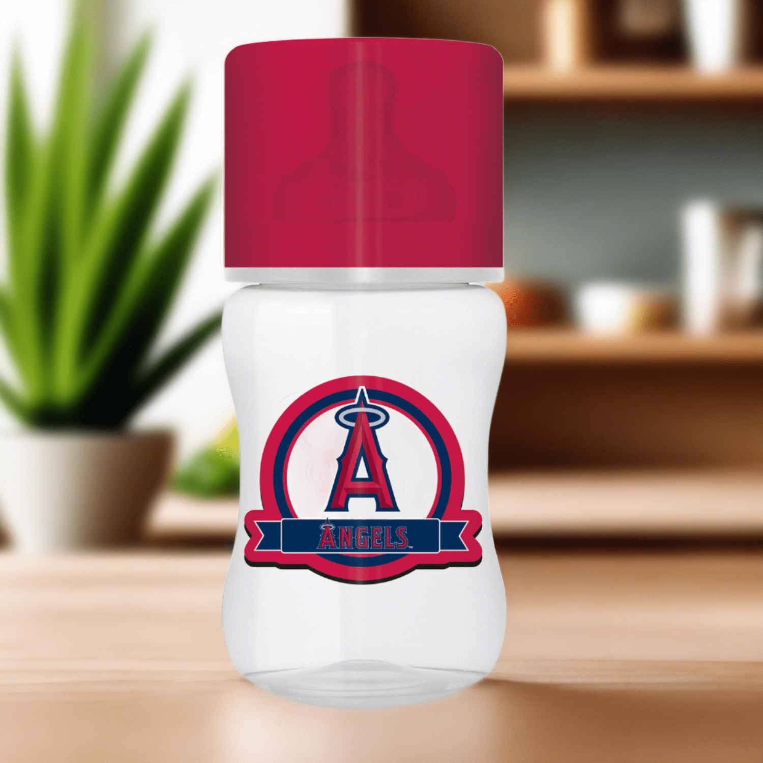 Los Angeles Angels 9oz Baby Bottle - Sports Gifts, Sports Memorabilia, Sports Collectibles, Fan Shop