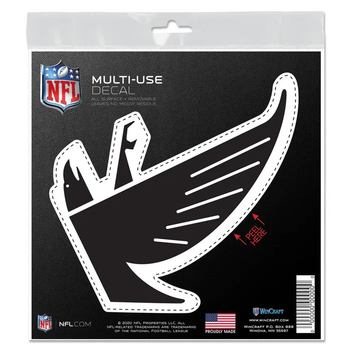 Atlanta Falcons All Surface Decal 6" x 6" - Sports Gifts, Sports Memorabilia, Sports Collectibles, Fan Shop