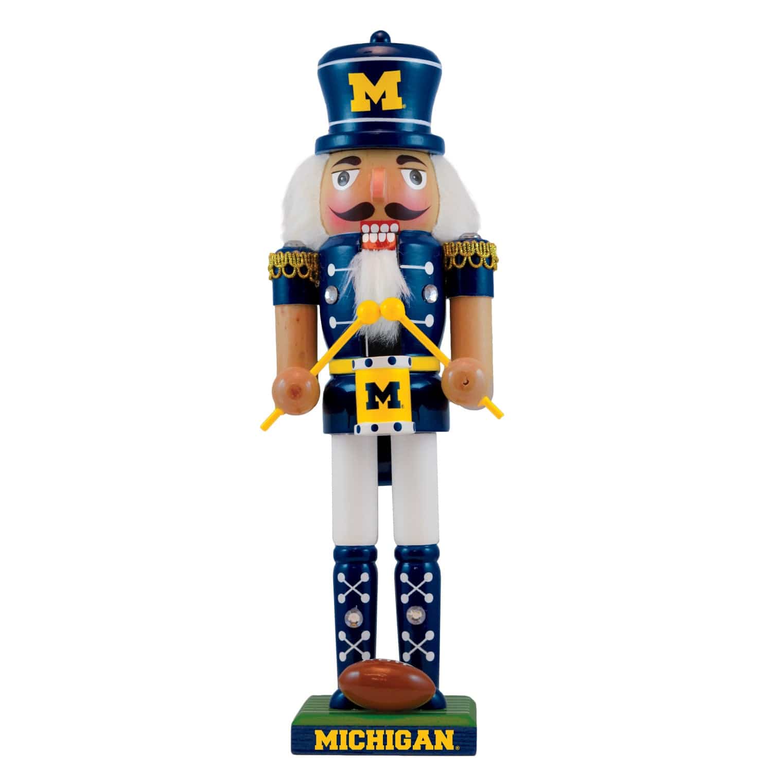Michigan Wolverines Collectible Nutcracker - Sports Gifts, Sports Memorabilia, Sports Collectibles, Fan Shop