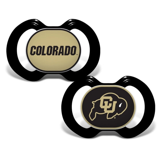 Colorado Buffaloes - Pacifier 2-Pack - 757 Sports Collectibles