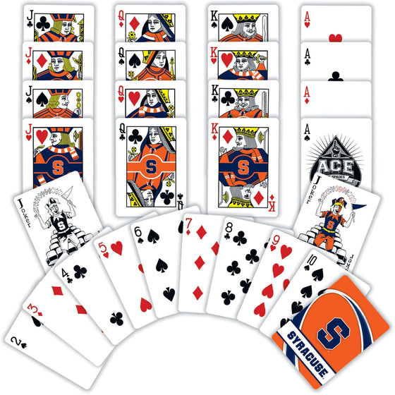 Syracuse Orange Playing Cards - 54 Card Deck - 757 Sports Collectibles