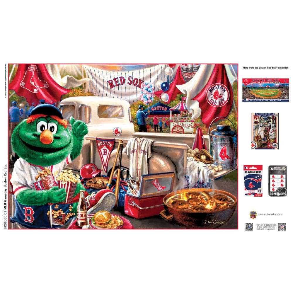 Boston Red Sox Gameday 1000 Piece Jigsaw Puzzle - Sports Gifts, Sports Memorabilia, Sports Collectibles, Fan Shop