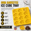 Iowa Hawkeyes Silicone Ice Cube Tray