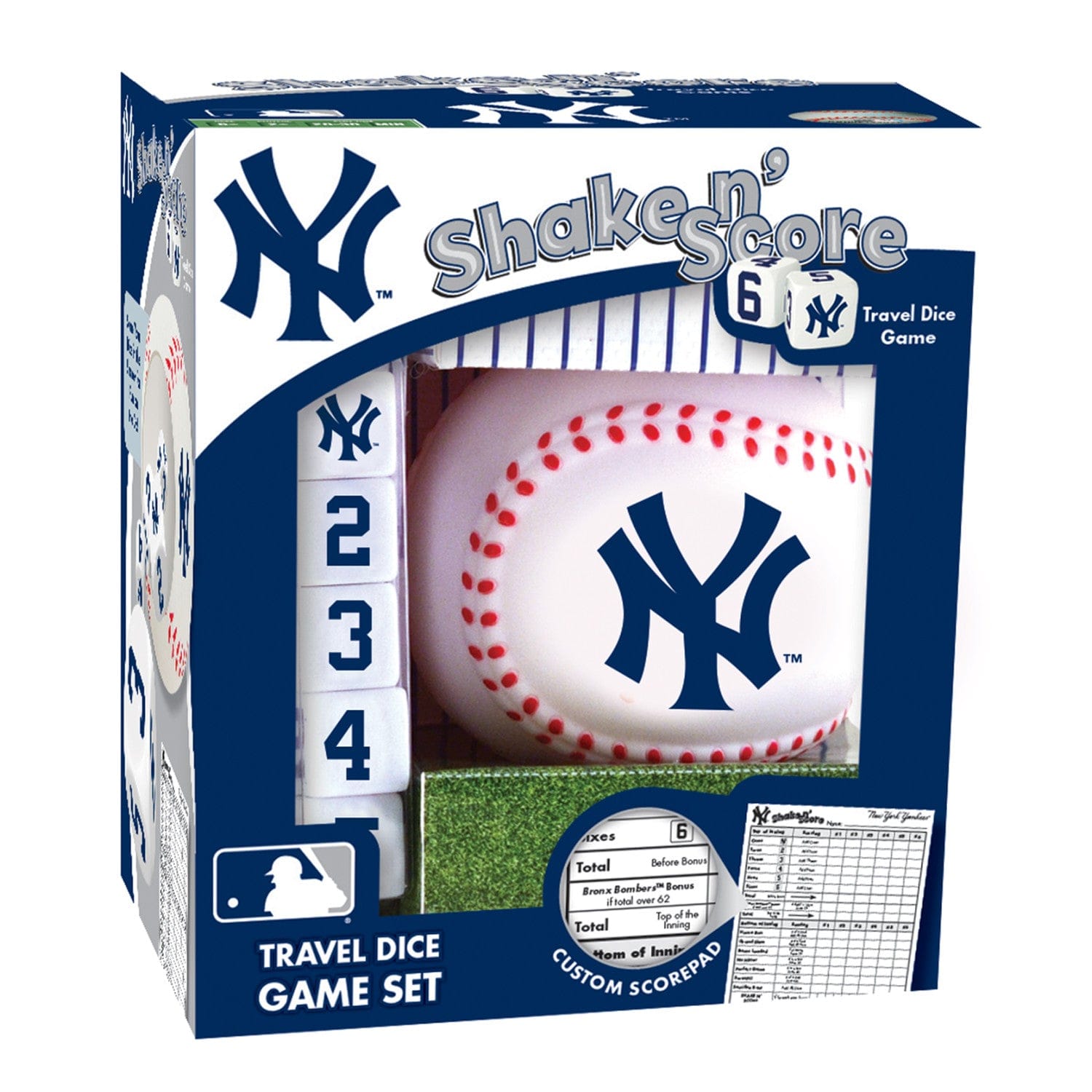 New York Yankees Shake n' Score Game - Sports Gifts, Sports Memorabilia, Sports Collectibles, Fan Shop