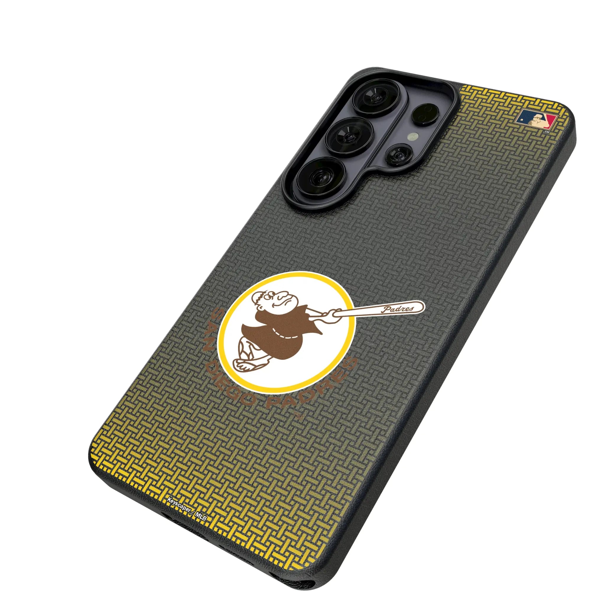 San Diego Padres 1969-1984 - Cooperstown Collection Linen MagSafe Compatible Phone Case for Samsung Galaxy