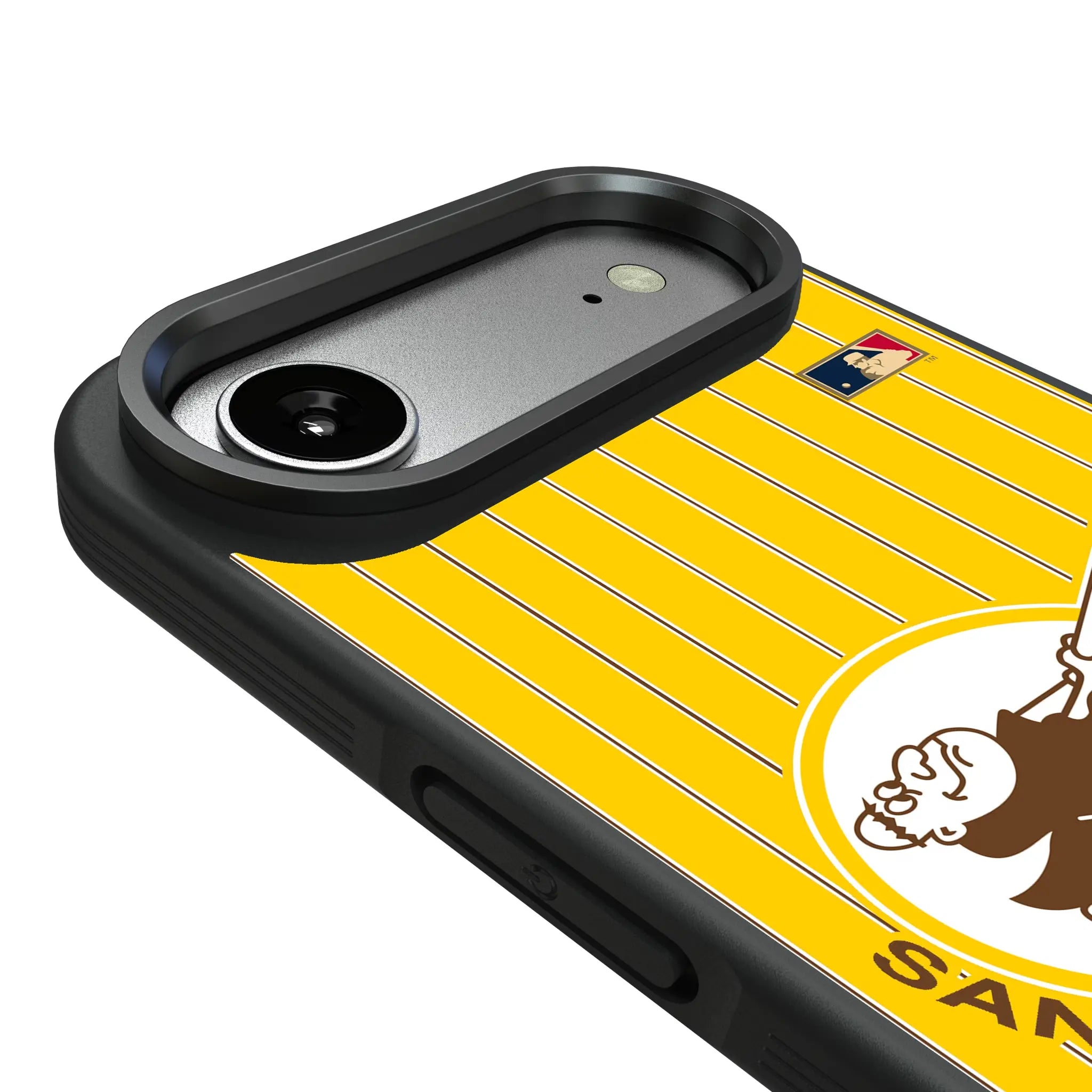 San Diego Padres 1969-1984 - Cooperstown Collection Pinstripe Bump Phone Case