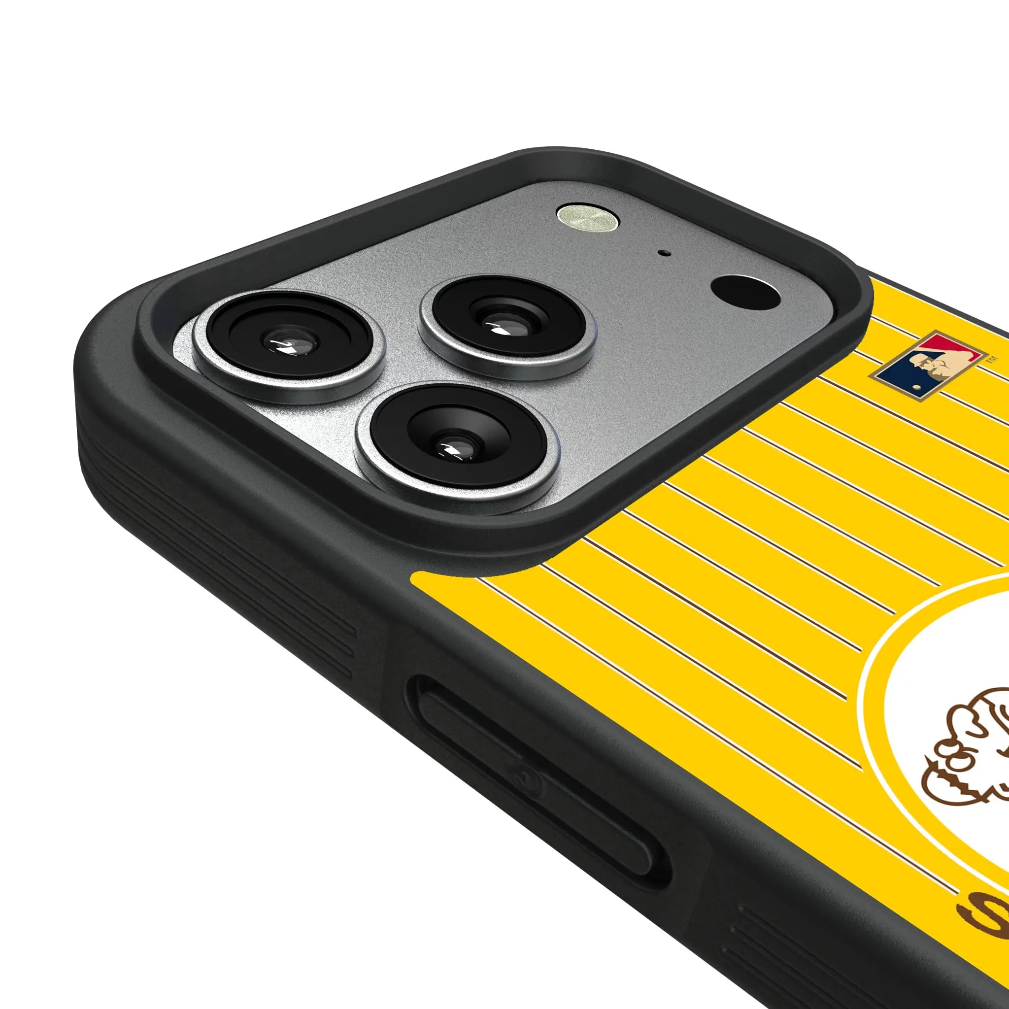 San Diego Padres 1969-1984 - Cooperstown Collection Pinstripe Bump Phone Case