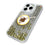 San Diego Padres 1969-1984 - Cooperstown Collection Pinstripe Glitter Phone Case