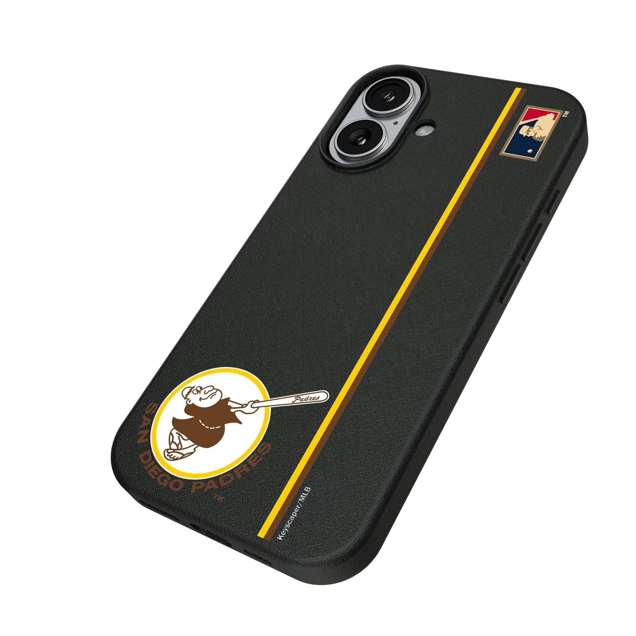 San Diego Padres 1969-1984 - Cooperstown Collection Sidebar MagSafe Compatible Phone Case for Apple iPhone