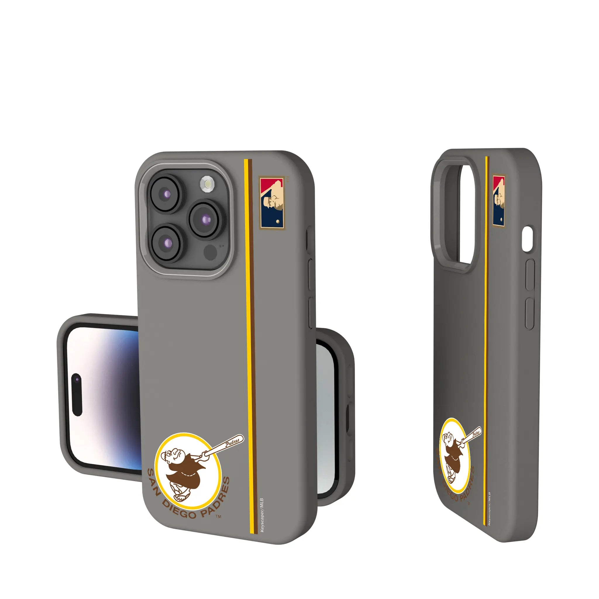 San Diego Padres 1969-1984 - Cooperstown Collection Sidebar Soft Touch Phone Case