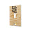 San Diego Padres Baseball Bat Hidden-Screw Light Switch Plate