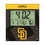 San Diego Padres Color Block Wall Clock