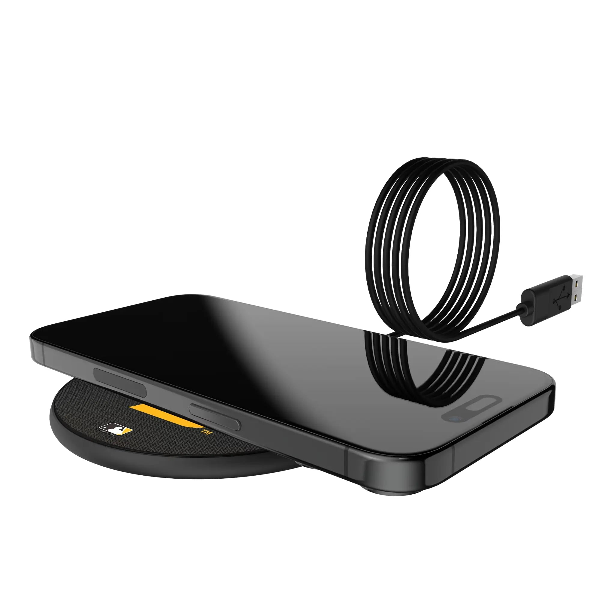 San Diego Padres Linen 15-Watt Wireless Charger