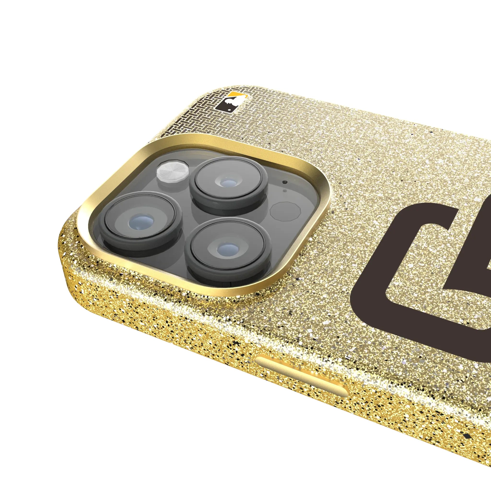 San Diego Padres Linen Bling Phone Case for Apple iPhone
