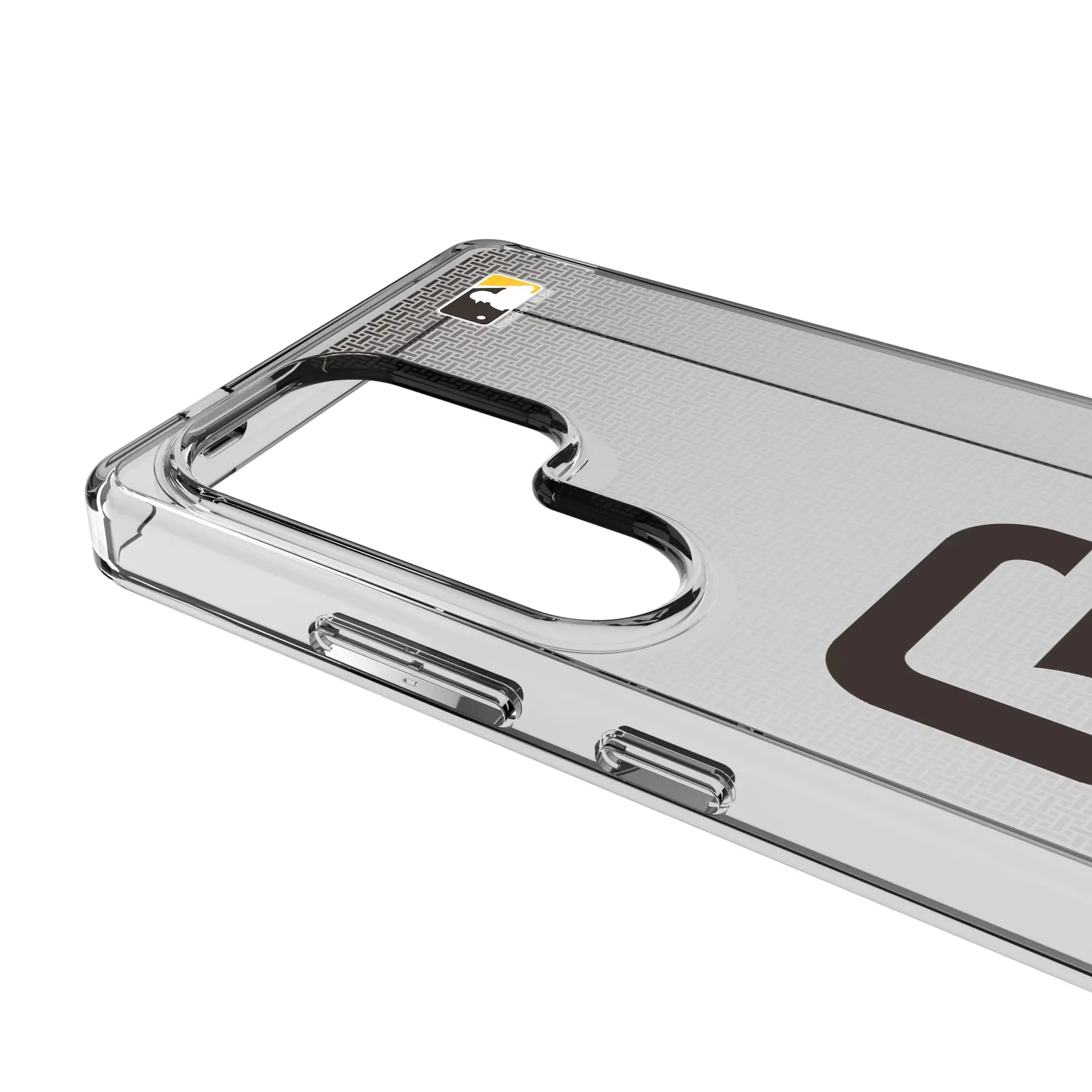 San Diego Padres Linen Clear Phone Case for Samsung Galaxy