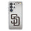 San Diego Padres Linen Clear Phone Case for Samsung Galaxy