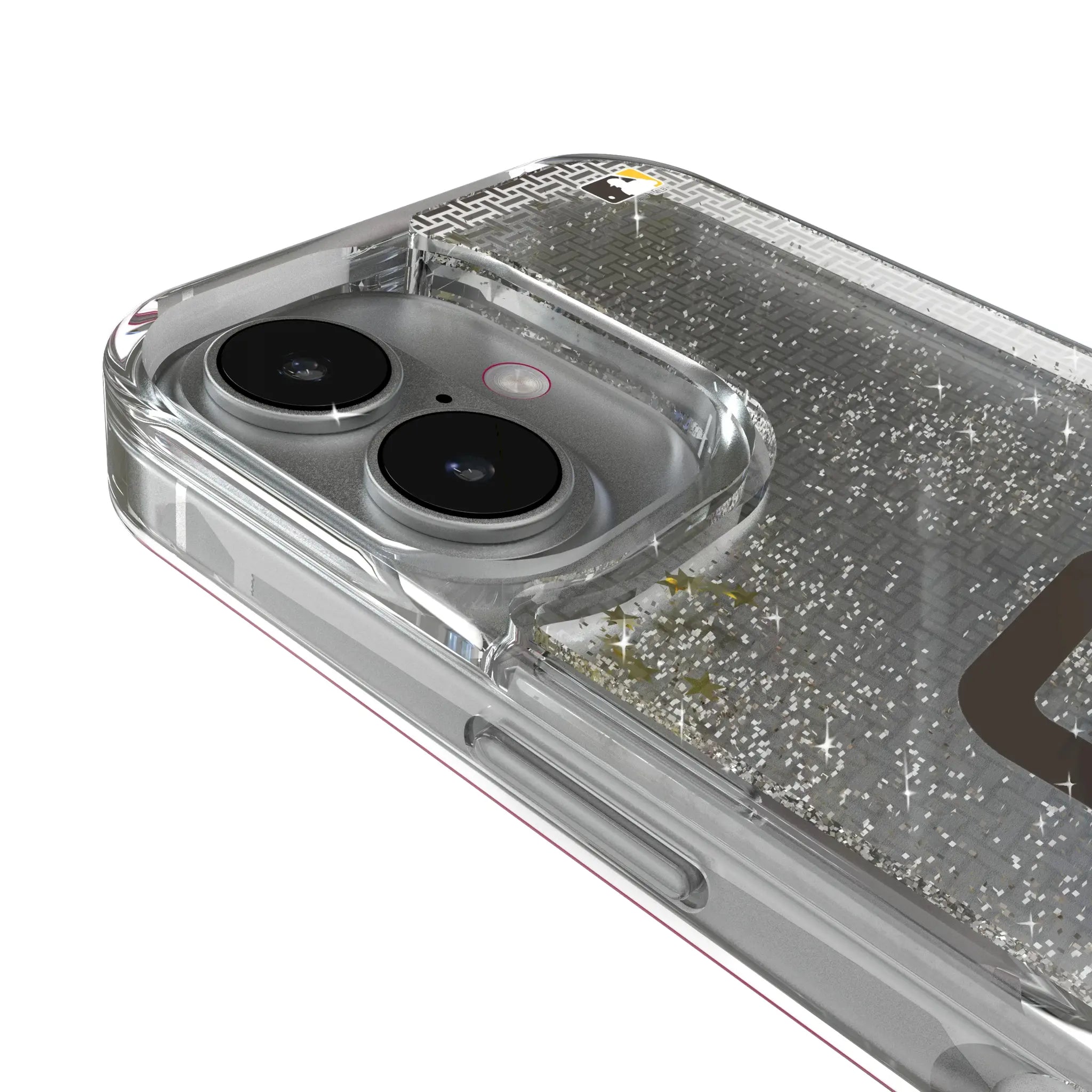 San Diego Padres Linen Glitter Phone Case