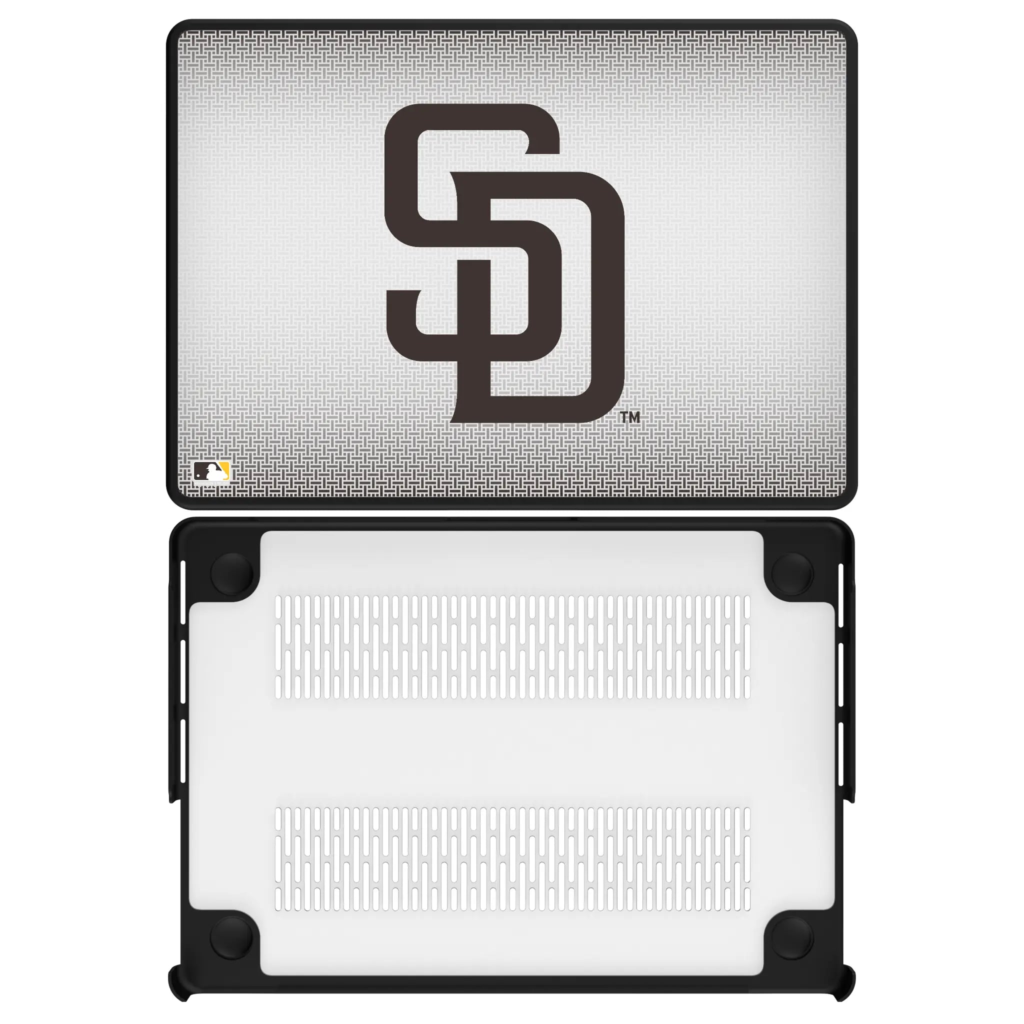 San Diego Padres Linen Laptop Case for Apple MacBook