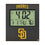 San Diego Padres Linen Wall Clock