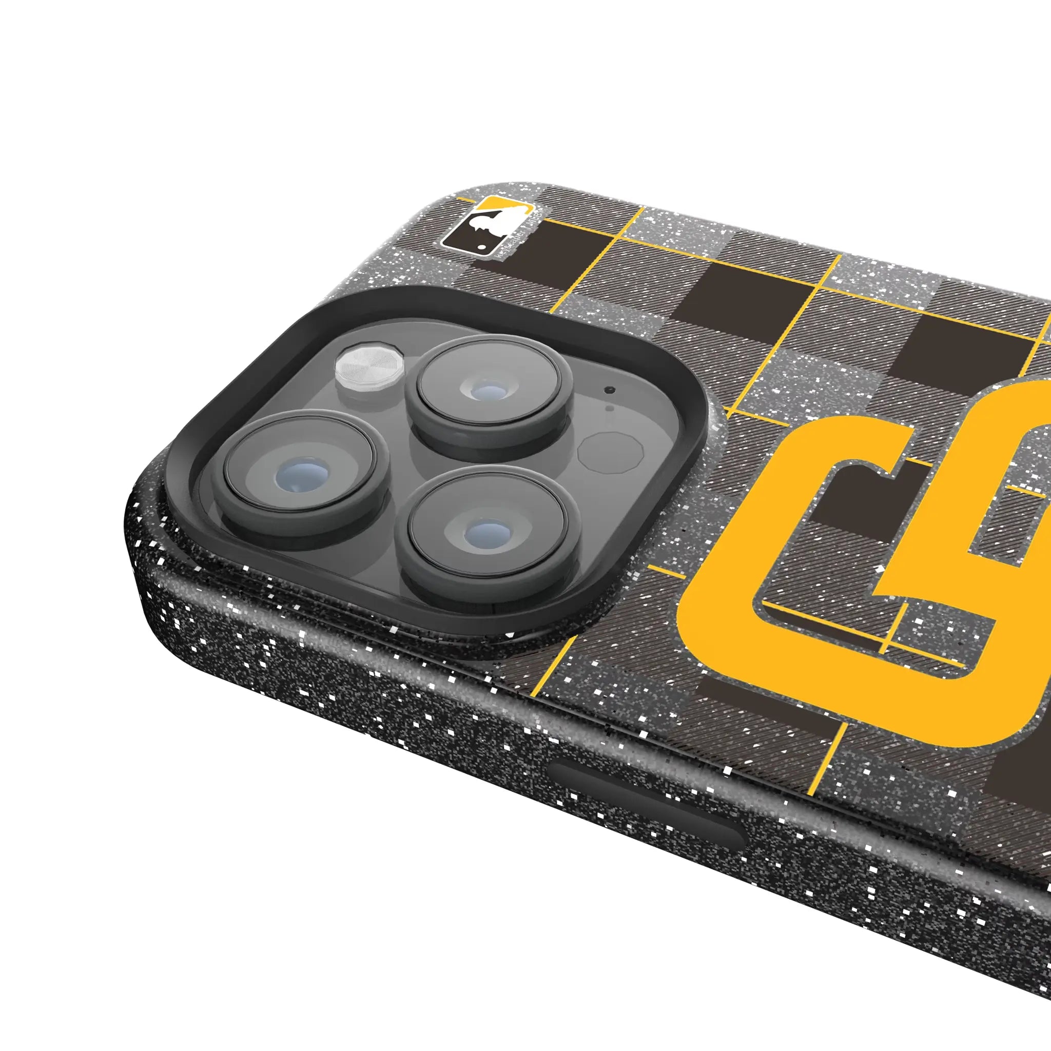 San Diego Padres Plaid Bling Phone Case
