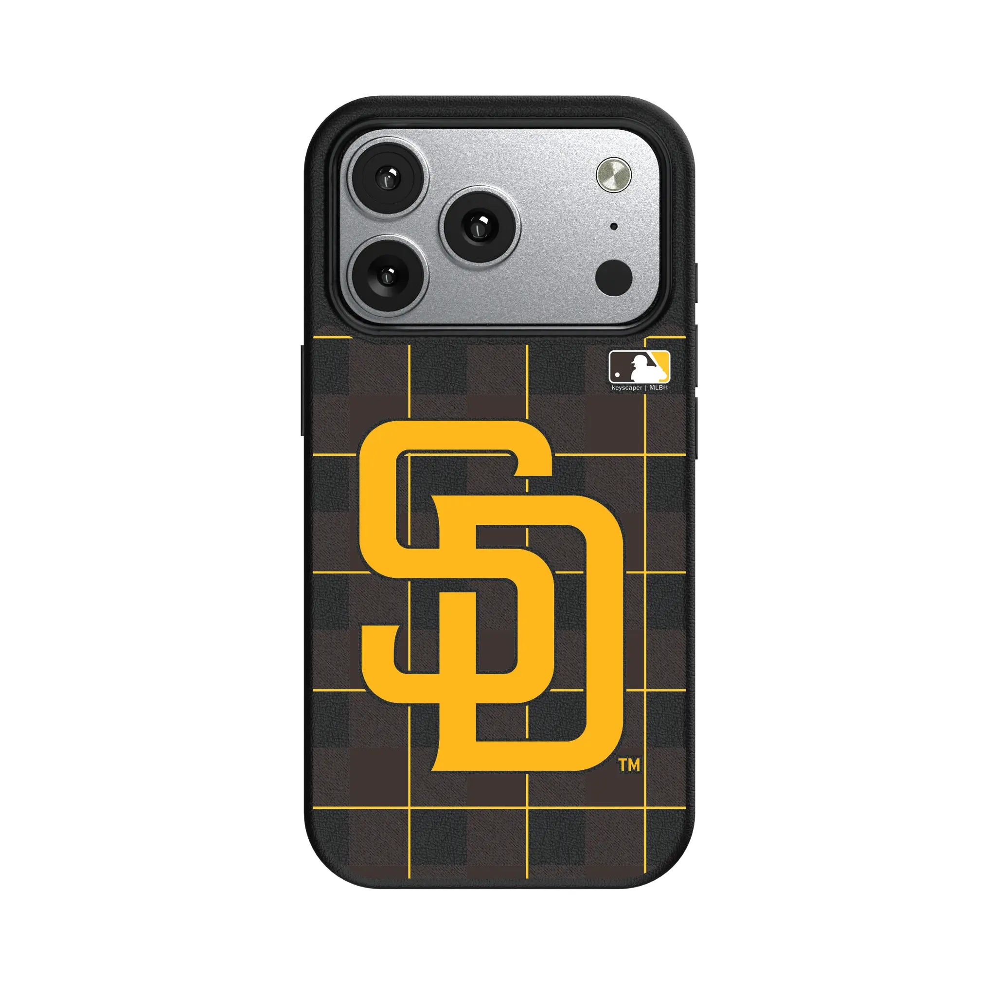San Diego Padres Plaid MagSafe Compatible Phone Case for Apple iPhone
