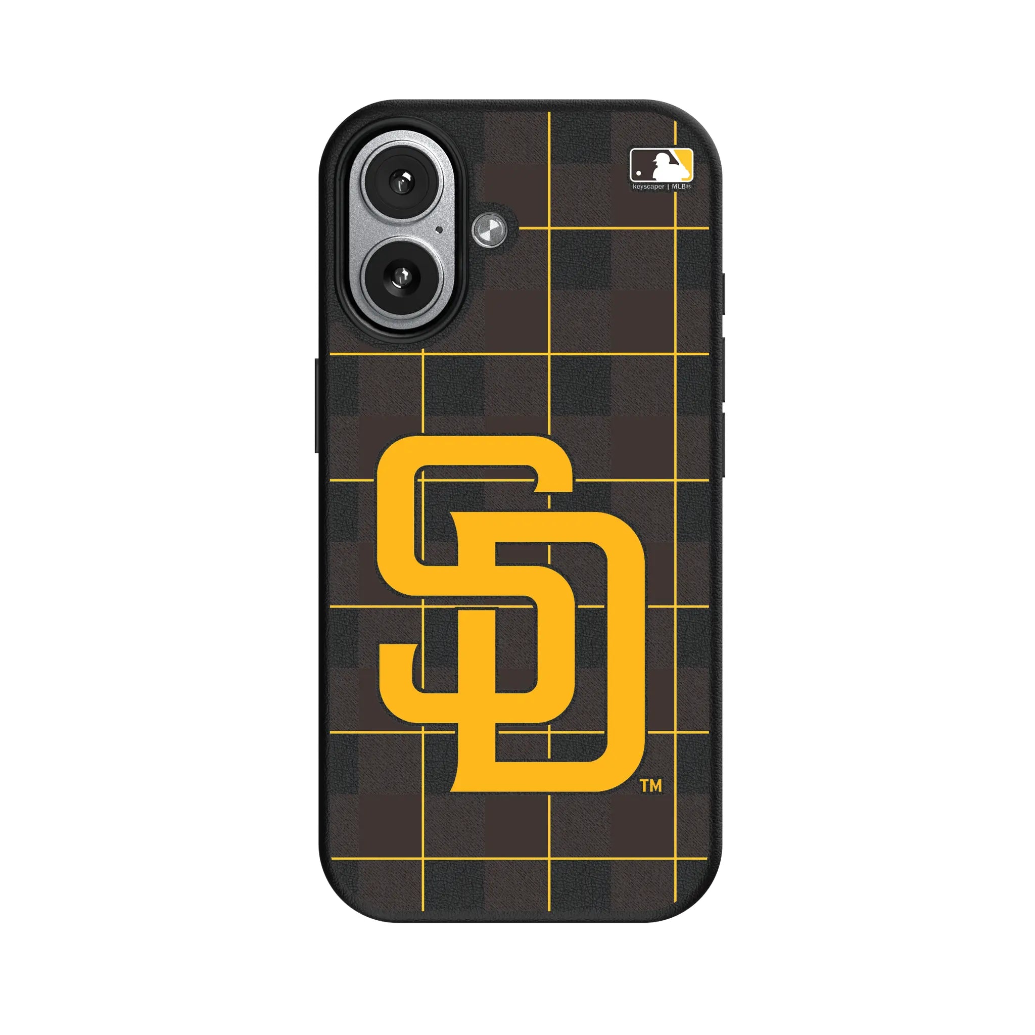 San Diego Padres Plaid MagSafe Compatible Phone Case for Apple iPhone
