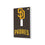 San Diego Padres Solid Hidden-Screw Light Switch Plate