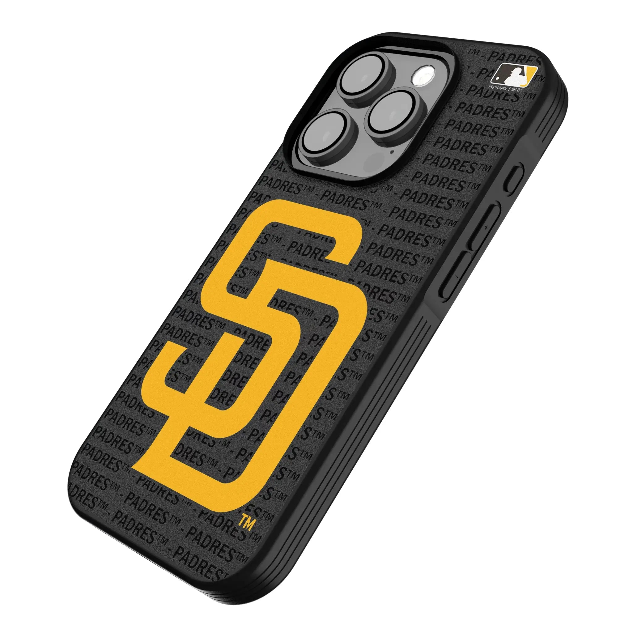 San Diego Padres Text Backdrop Bump Phone Case