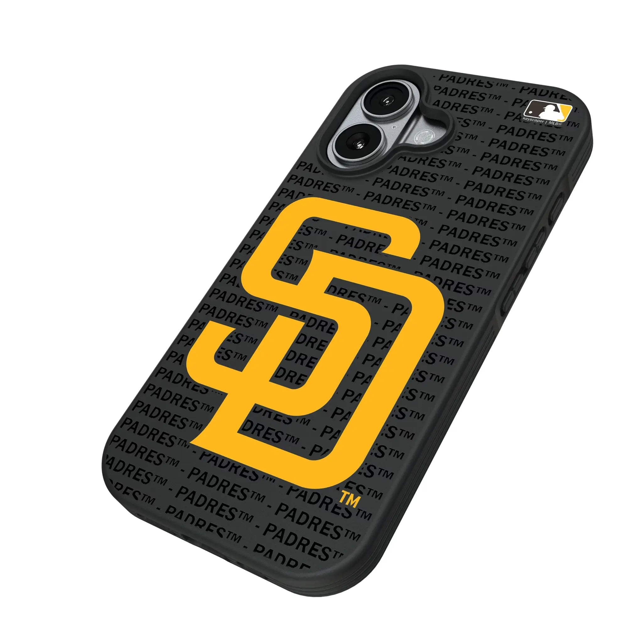 San Diego Padres Text Backdrop Bump Phone Case
