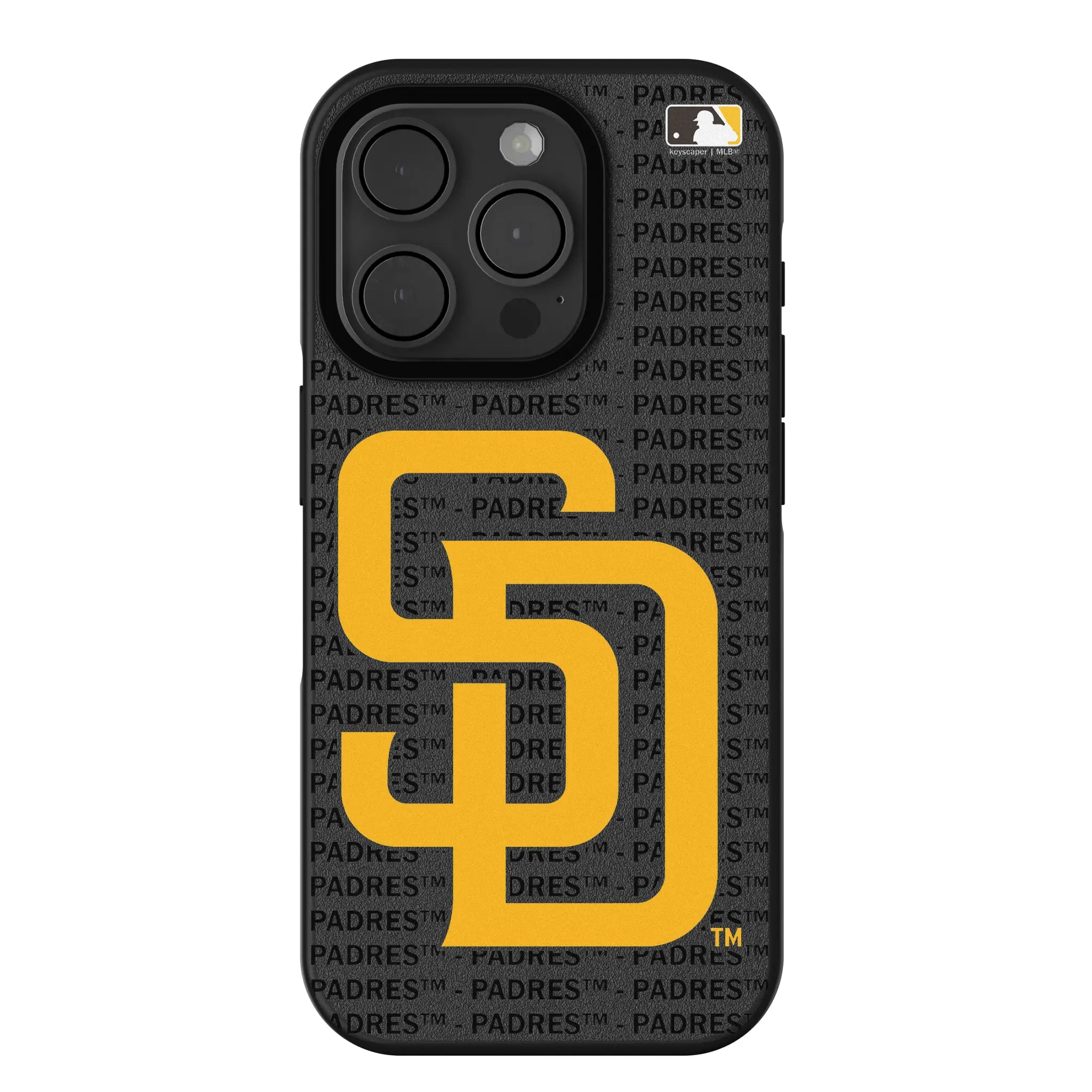 San Diego Padres Text Backdrop Bump Phone Case