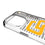 San Diego Padres Text Backdrop Clear Phone Case for Apple iPhone