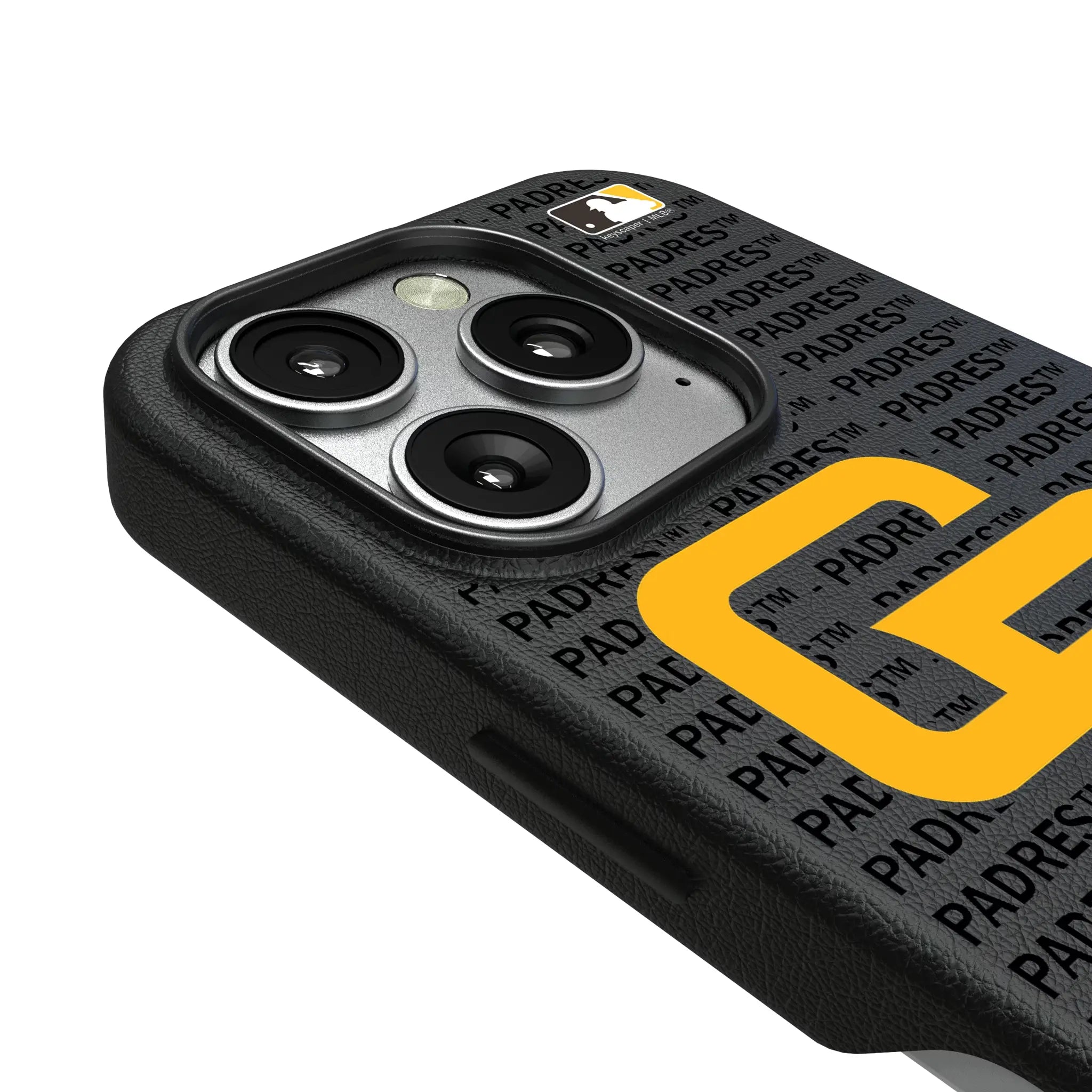 San Diego Padres Text Backdrop MagSafe Compatible Phone Case for Apple iPhone