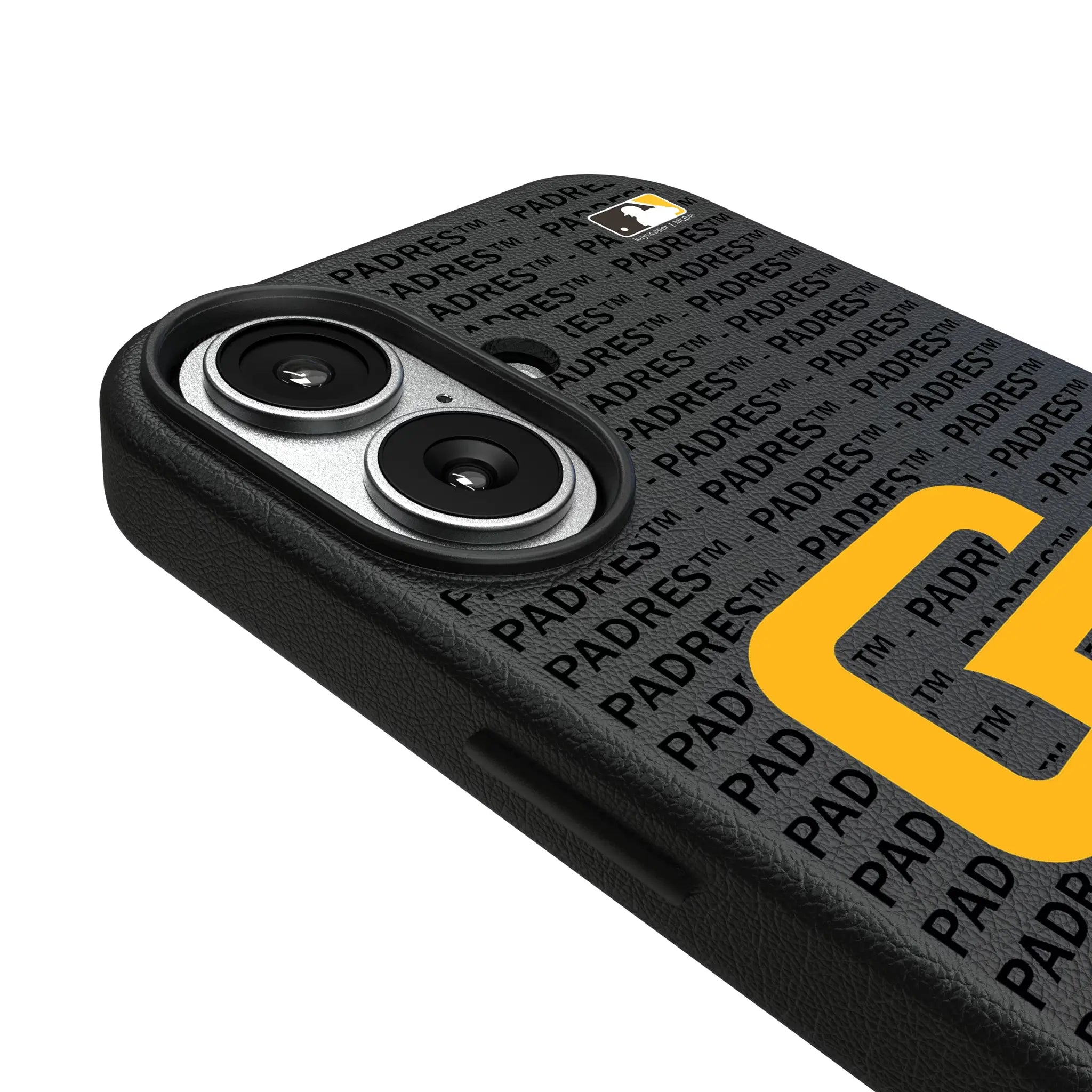 San Diego Padres Text Backdrop MagSafe Compatible Phone Case for Apple iPhone