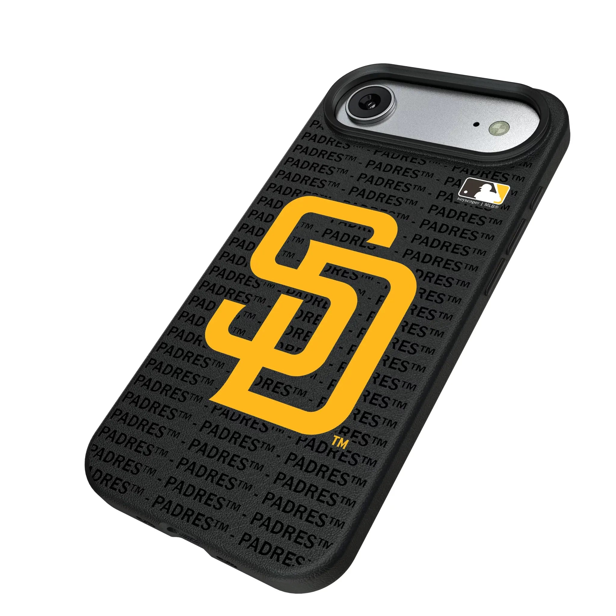 San Diego Padres Text Backdrop MagSafe Compatible Phone Case for Apple iPhone