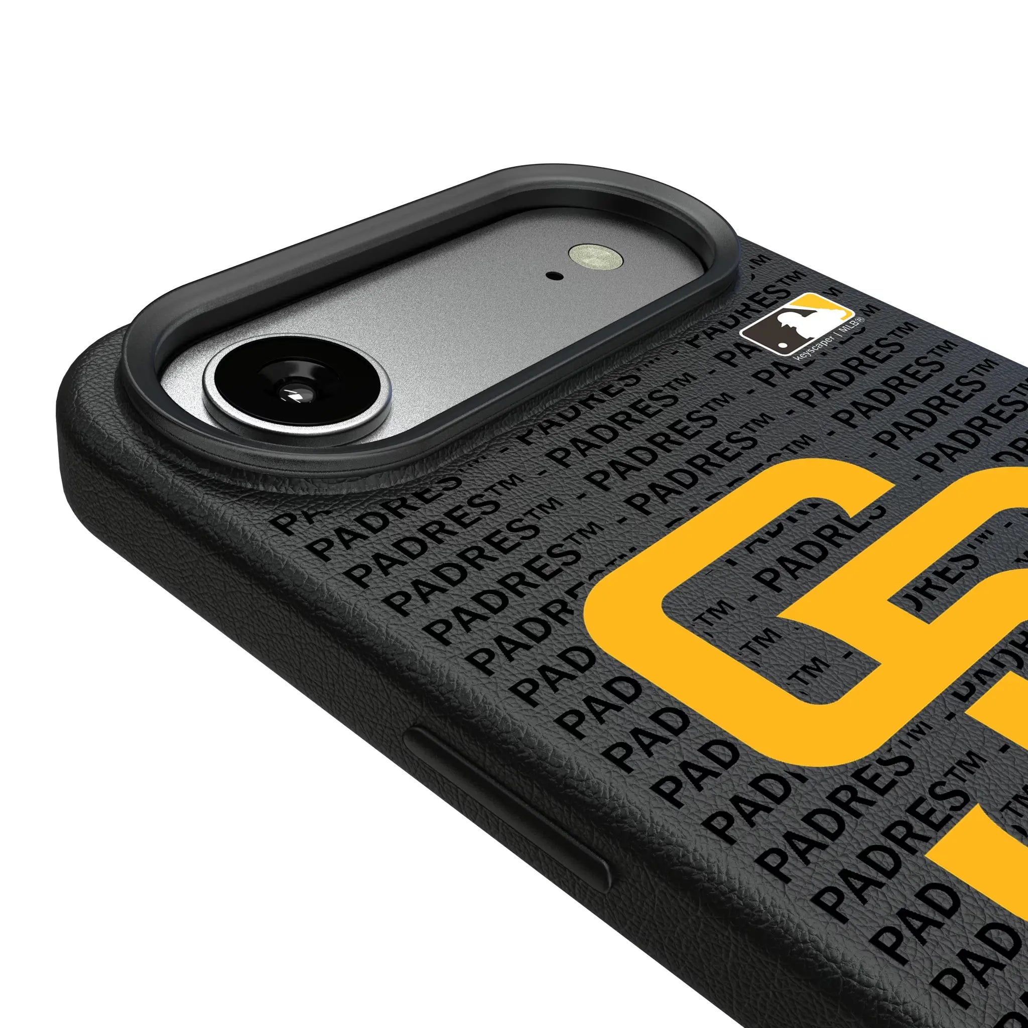 San Diego Padres Text Backdrop MagSafe Compatible Phone Case for Apple iPhone