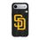 San Diego Padres Text Backdrop MagSafe Compatible Phone Case for Apple iPhone