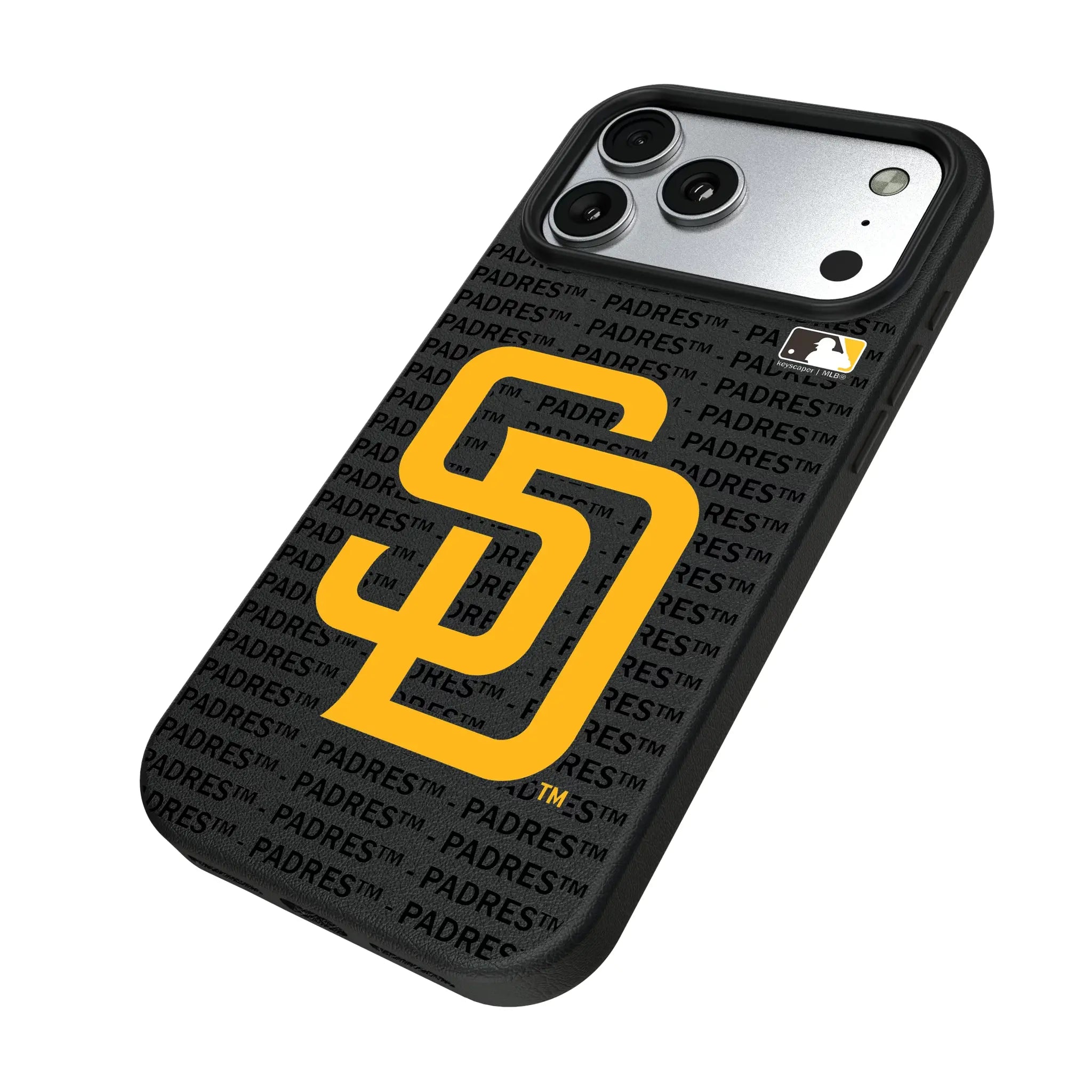 San Diego Padres Text Backdrop MagSafe Compatible Phone Case for Apple iPhone