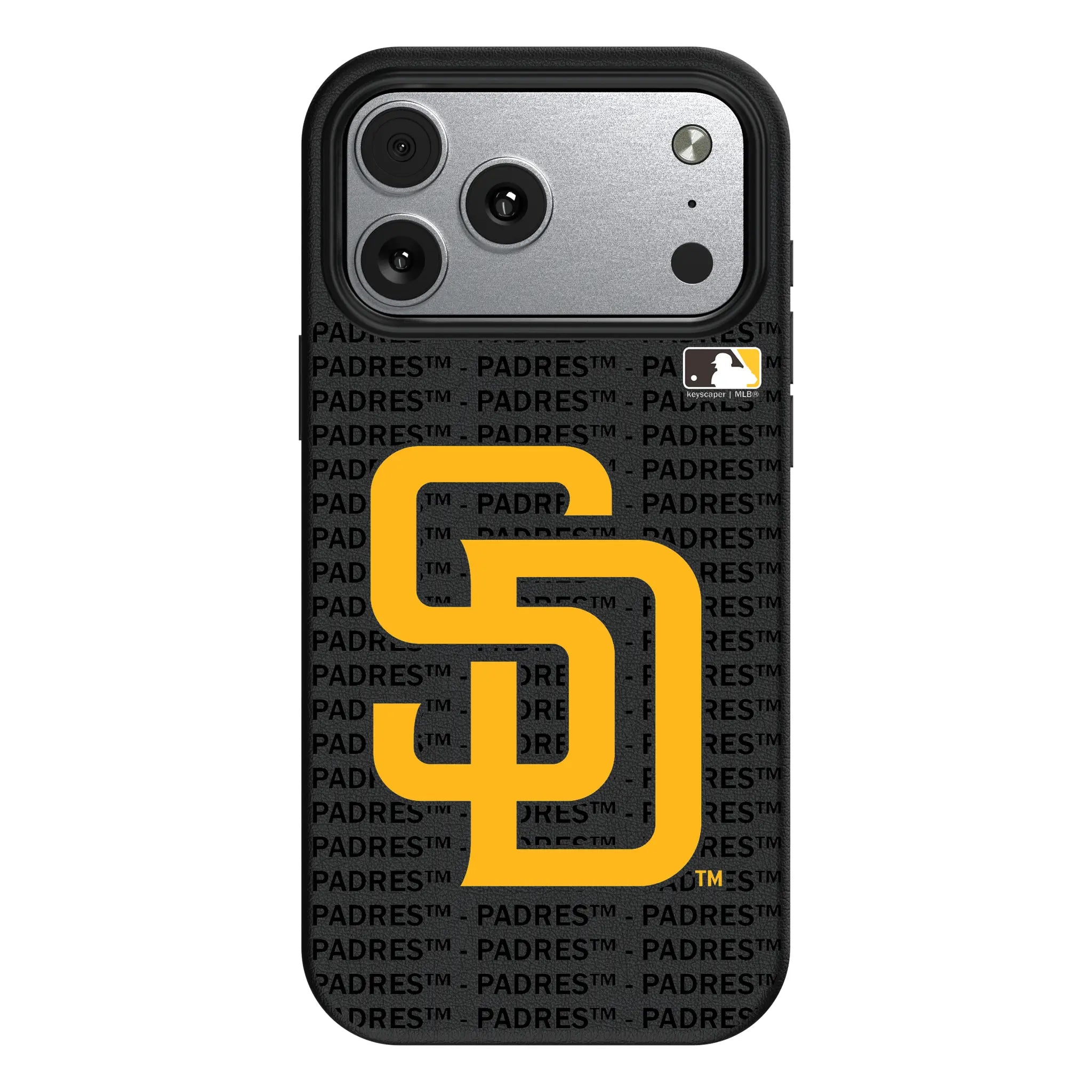 San Diego Padres Text Backdrop MagSafe Compatible Phone Case for Apple iPhone