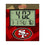 San Francisco 49ers Color Block Wall Clock