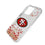 San Francisco 49ers Confetti Clear Phone Case for Apple iPhone