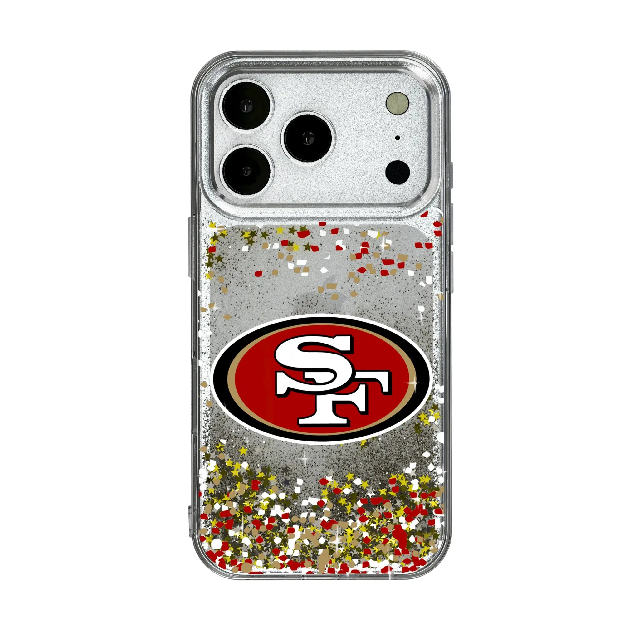 San Francisco 49ers Confetti Glitter Phone Case