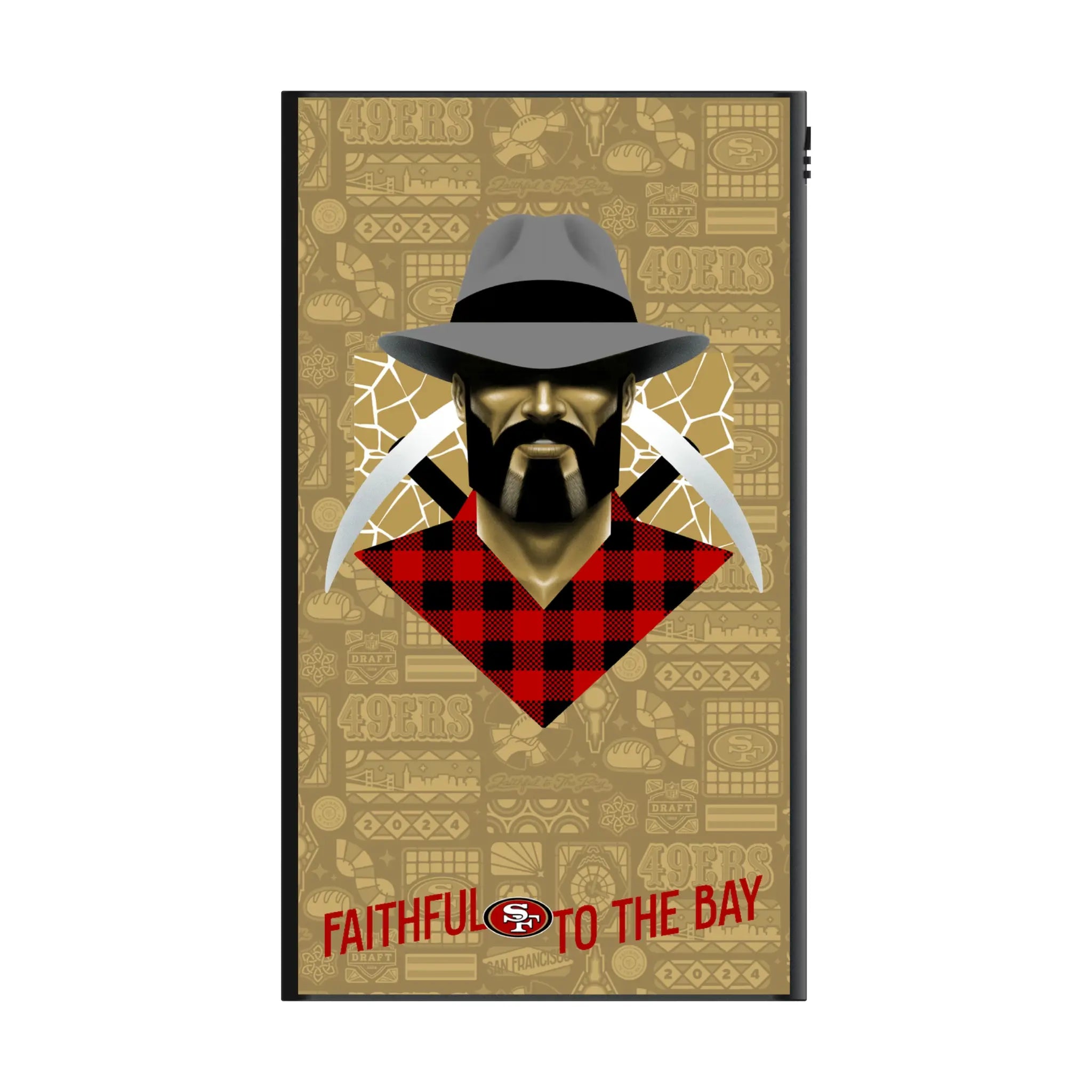 San Francisco 49ers Deco 5000mAh Flat Powerbank
