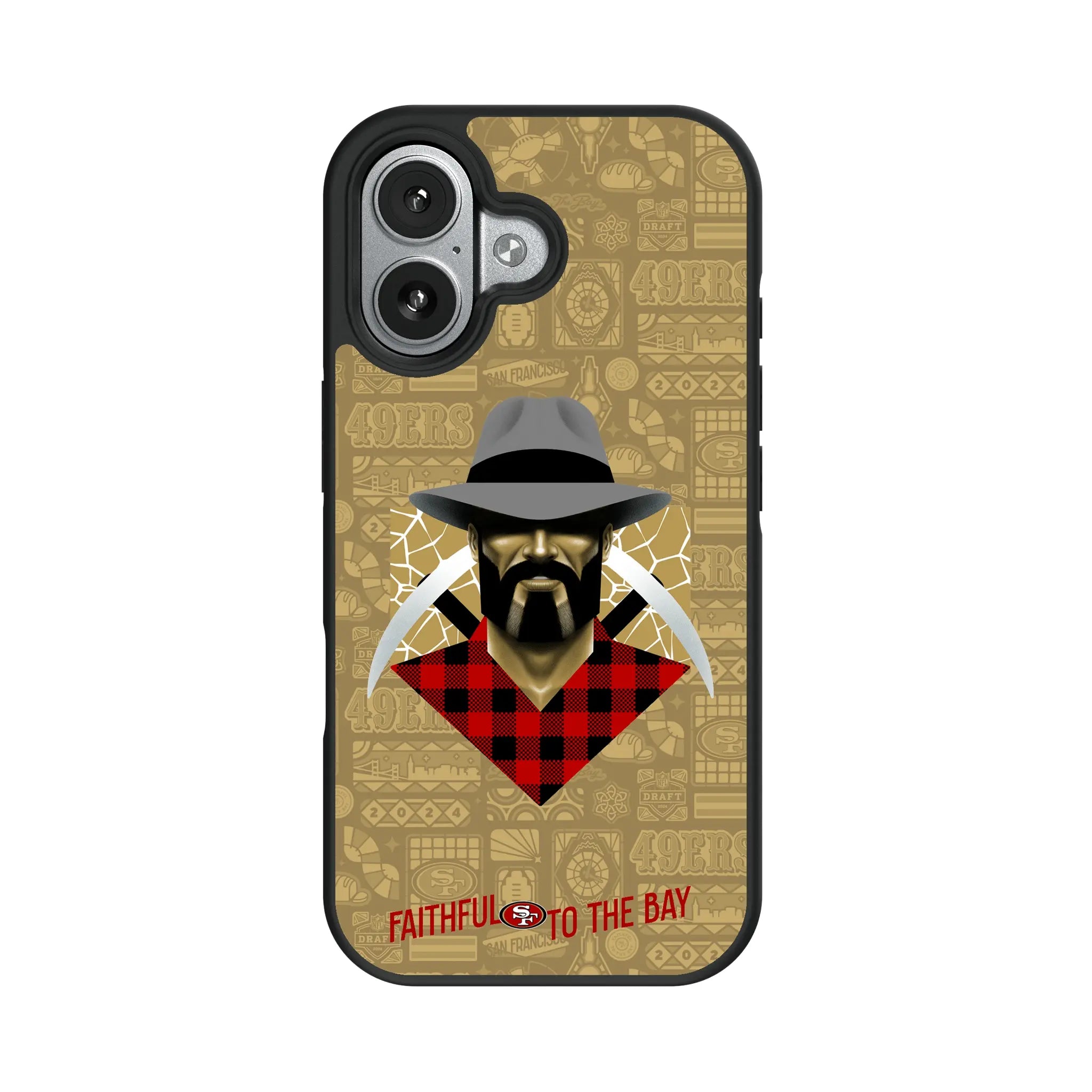 San Francisco 49ers 2024 Illustrated Limited Edition Bump Phone Case