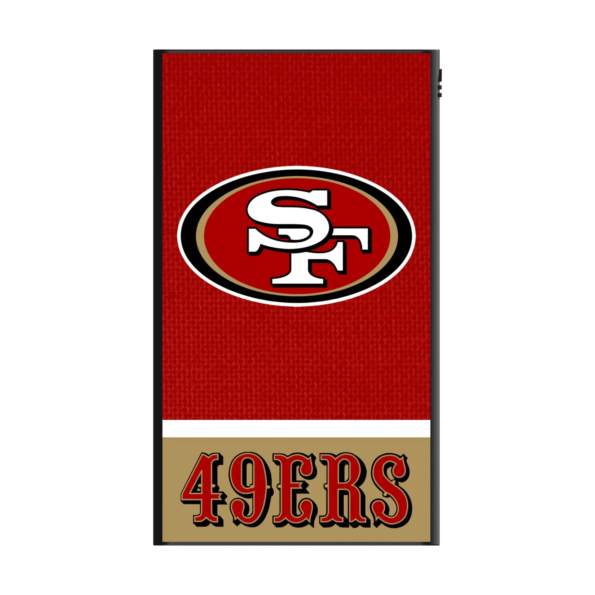 San Francisco 49ers Endzone Solid 5000mAh Flat Powerbank
