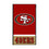 San Francisco 49ers Endzone Solid 5000mAh Flat Powerbank