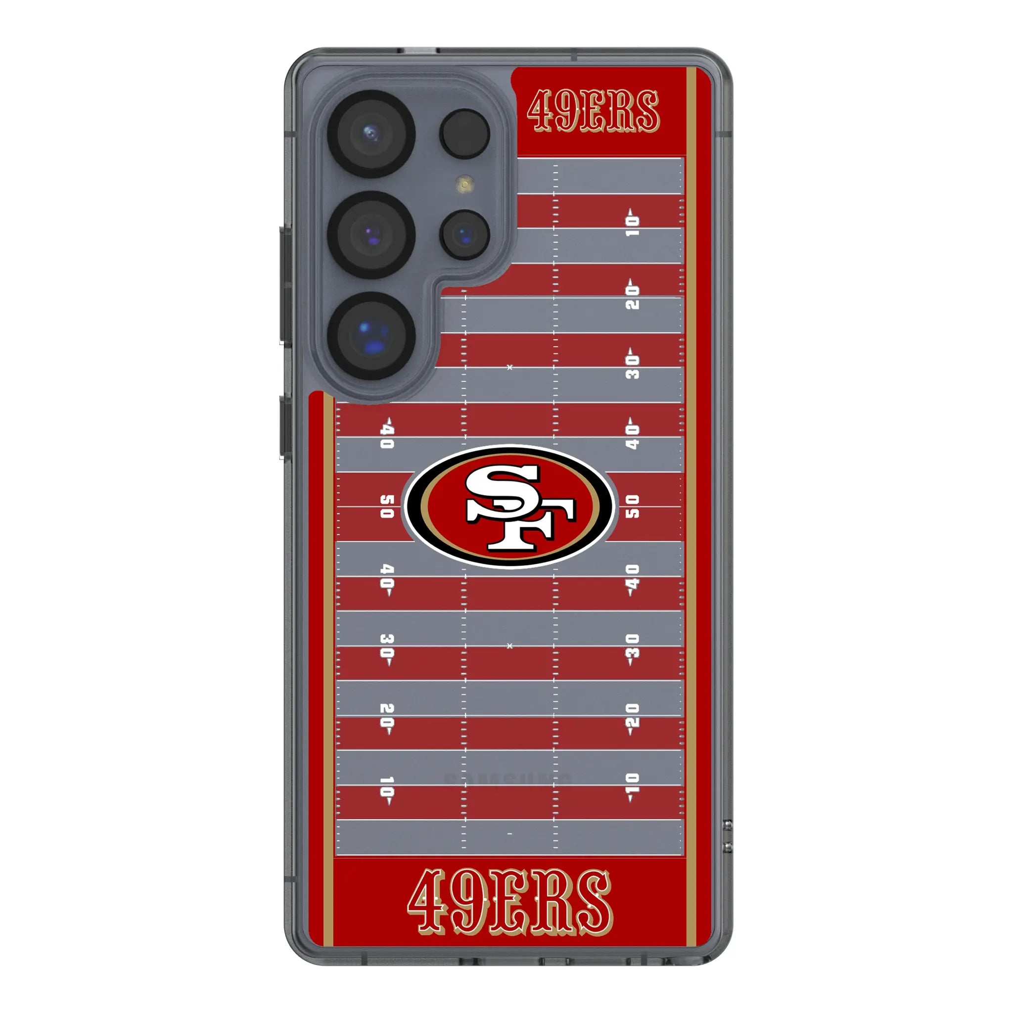 San Francisco 49ers Field Clear Phone Case for Samsung Galaxy