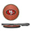 San Francisco 49ers Football 15-Watt Wireless Charger